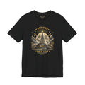 Groove City Radio 88 vintage black T-shirt with retro radio tower and classic car graphic