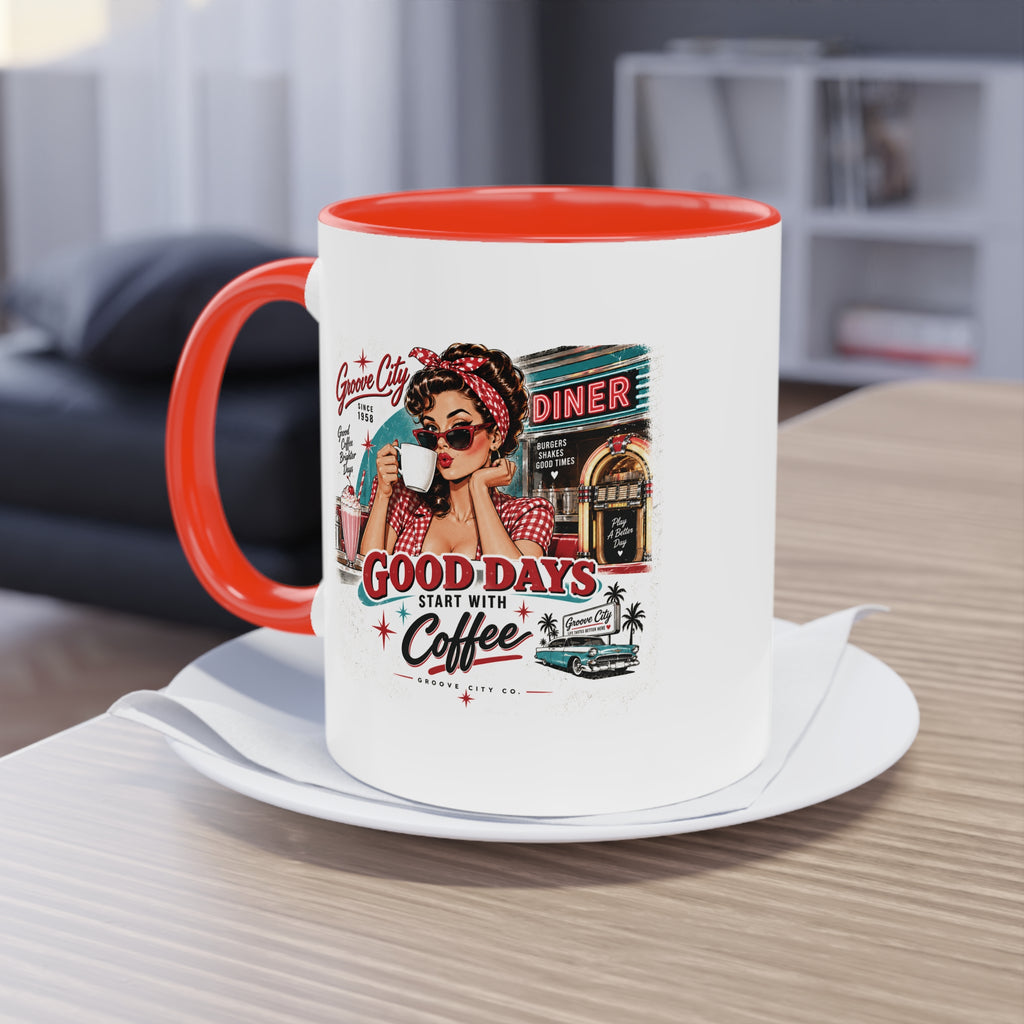 Good Days Start With Coffee – 11 oz Mug