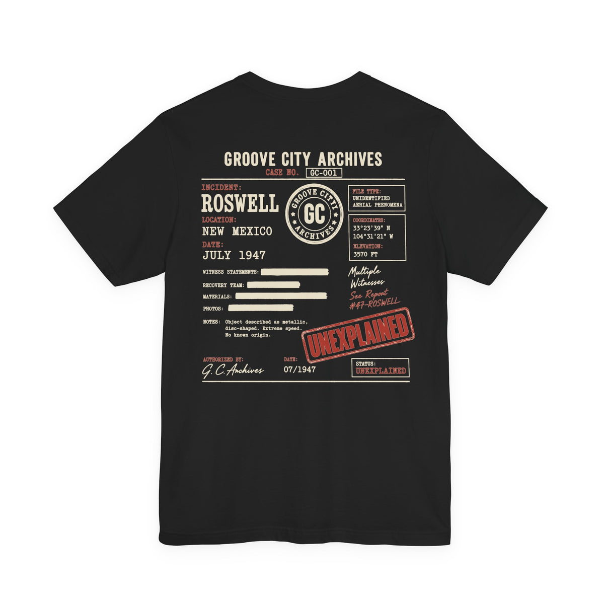 They Came All This Way for a Groove – Unisex Tee